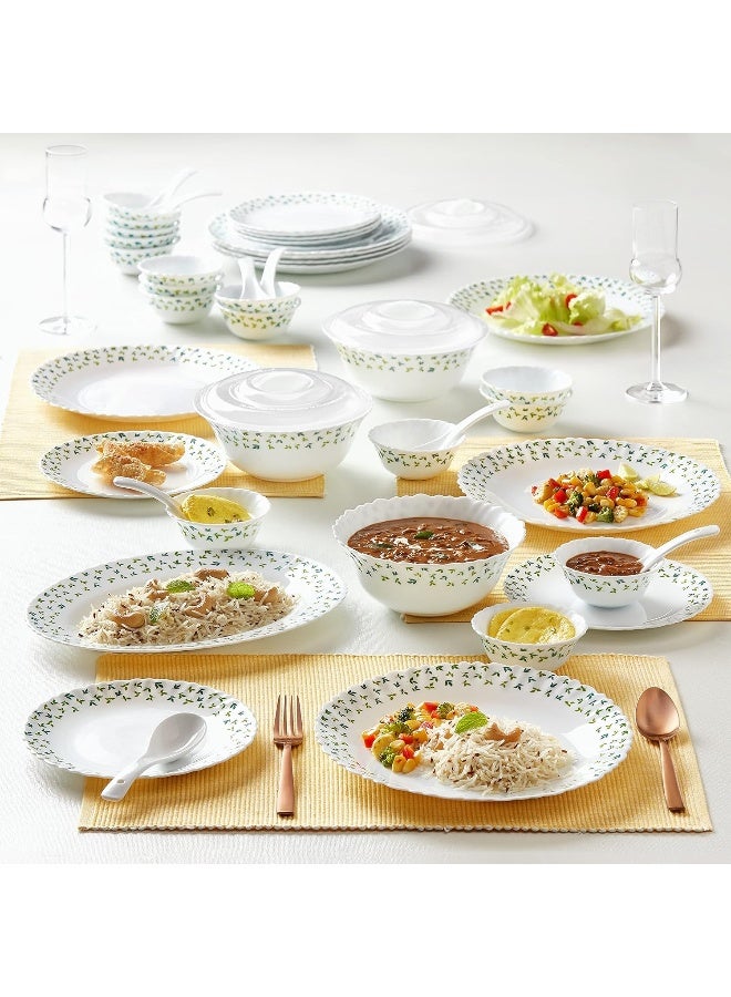 لارا باي بوروسيل طقم عشاء لاراه من سلسلة ساج سيلك من أوبال وير - 35 قطعة - Image 3