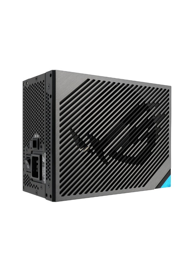 ROG Thor 1600W Titanium III Power Supply, ATX 3.1, 80 Plus Titanium Certified, Fully Modular, PCIe 5.1 Ready, Dual 16-Pin Cables, GaN MOSFETs, OLED Power Display, Zero dB Cooling, RGB Aura Sync, Black | 90YE00V1-B0NA00
