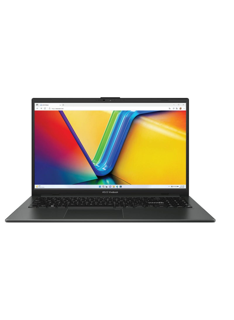 ASUS Vivobook Go 15 E1504GA Laptop With 15.6-Inch FHD Display, Intel Core i3-N305 Processor/4GB RAM/256GB SSD/Intel UHD Graphics/Windows 11 Home English Black - Image 1