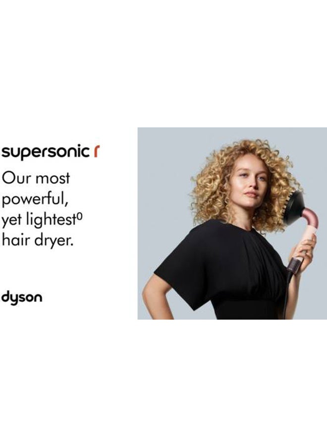 dyson Dyson Supersonic r Hair Dryer, Hyperdymium Motor, Up to 110,000 RPM, 4 Heat Settings with Cold Shot, 12.4 l/s Airflow, 10 Heater Foils, 1700 W Power, Jasper Plum | HD17  - Image 3