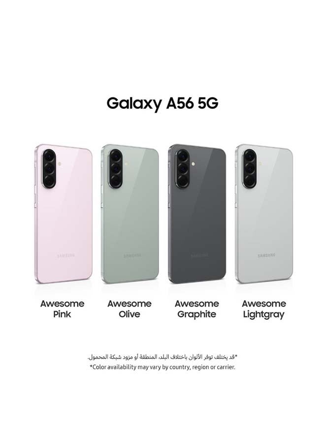 سامسونج Renewed - Galaxy A56 Dual SIM 256GB 5G Awesome Olive - International Version - Image 3
