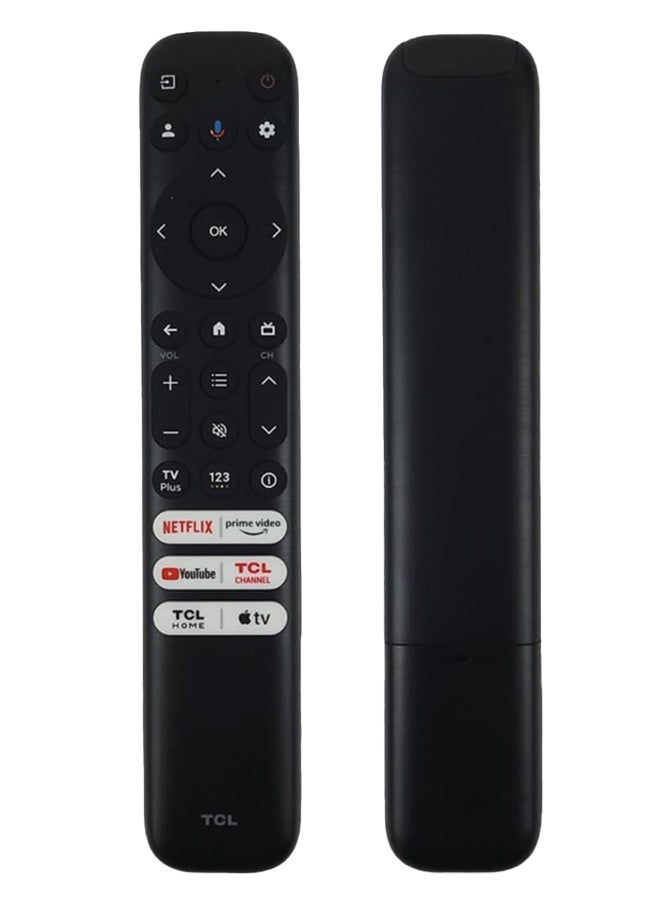 TCL Remote Control Compatible with Android TV- C645,T635,C745,C735 black