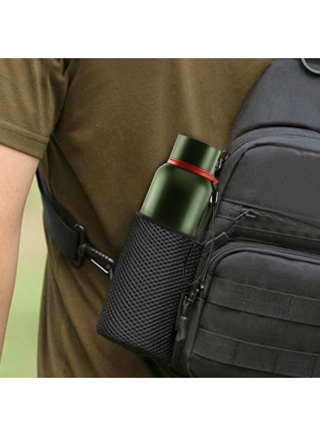BOROSIL Vacuum Insulated Copper Coated Inner Trek Water Bottle Green  - Image 5