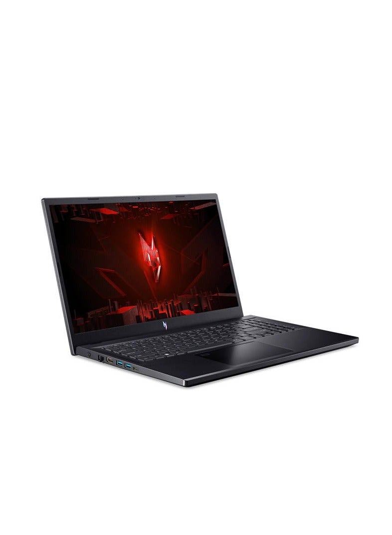 Acer Nitro V 15 ANV15-51-76ER Gaming Laptop, 15.6" FHD IPS 144Hz Display, Intel Core i7-13620H, 16GB RAM, 512GB SSD, GeForce RTX 4050 6GB GPU, ENGLISH KEYBOARD, Free DOS, Black | NH.QNBEM.005 English BLACK  - Image 2