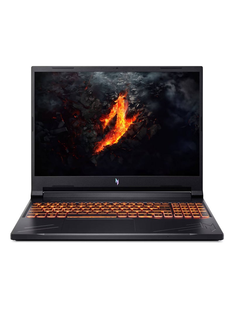 Acer (Upgraded Version) ANV16-71-70F7 Nitro V 16 Laptop, 16" WUXGA IPS Display, Intel Core i7-14650HX Processor, 16GB RAM, 512GB SSD, GeForce RTX 4060 8GB GPU, English Keyboard, Free Dos, Black | NH.QTQEM.001 English BLACK English BLACK - Image 1
