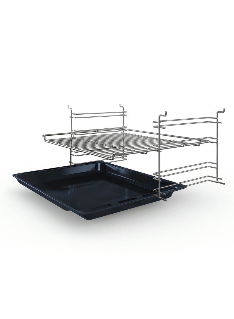 بوش 60x60 cm, Built-In Oven, 5 Heating Modes, Hydrolytic Self-Cleaning – HBF011BA1M Black HBF011BA1M black  - Image 4