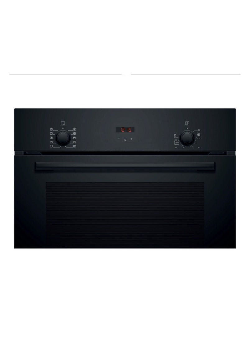 بوش 60x60 cm, Built-In Oven, 7 Heating Modes, Hydrolytic Self-Cleaning – HBF512BB1M Black HBF512BB1M black  - Image 2