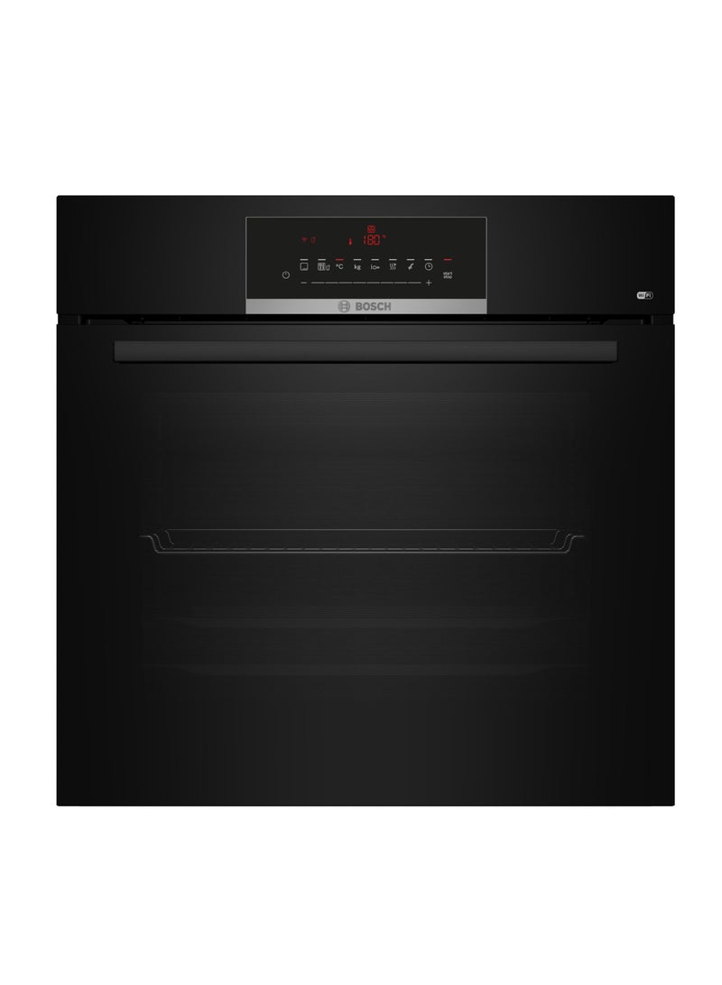 بوش 60x60 cm, Built-In Oven, 12 Cooking Modes, Telescopic Rails – HBJ559EB6M Black HBJ559EB6M black  - Image 1