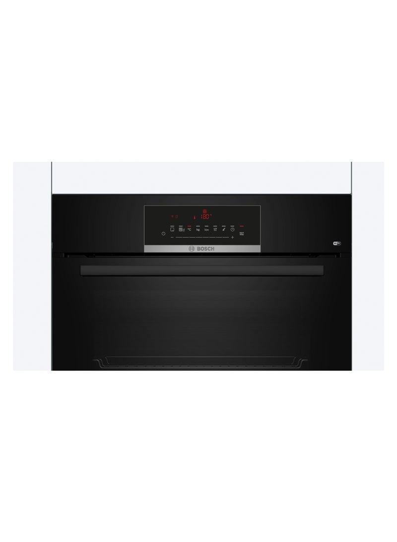 بوش 60x60 cm, Built-In Oven, 12 Cooking Modes, Telescopic Rails – HBJ559EB6M Black HBJ559EB6M black  - Image 5