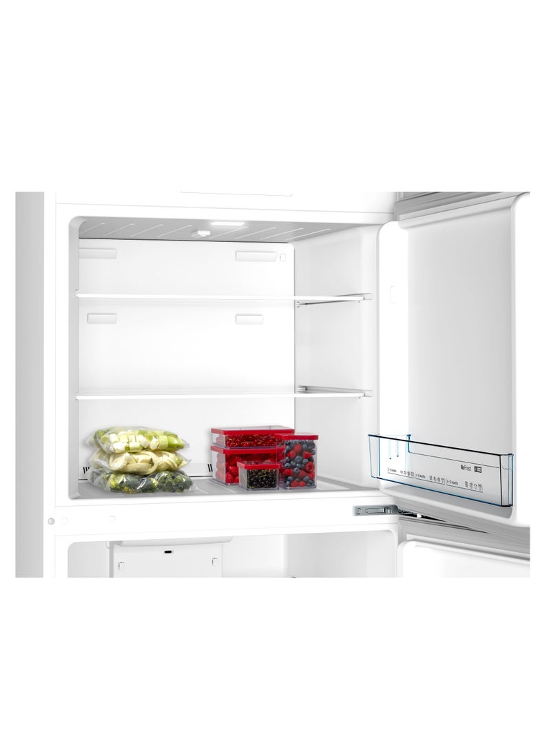 BOSCH 485L Gross 453L Net Capacity, Top Freezer Refrigerator, NoFrost, VitaFresh, SuperFreezing – KDN55NLE0M Stainless Steel 485 L 120 W KDN55NLE0M silver - Image 5