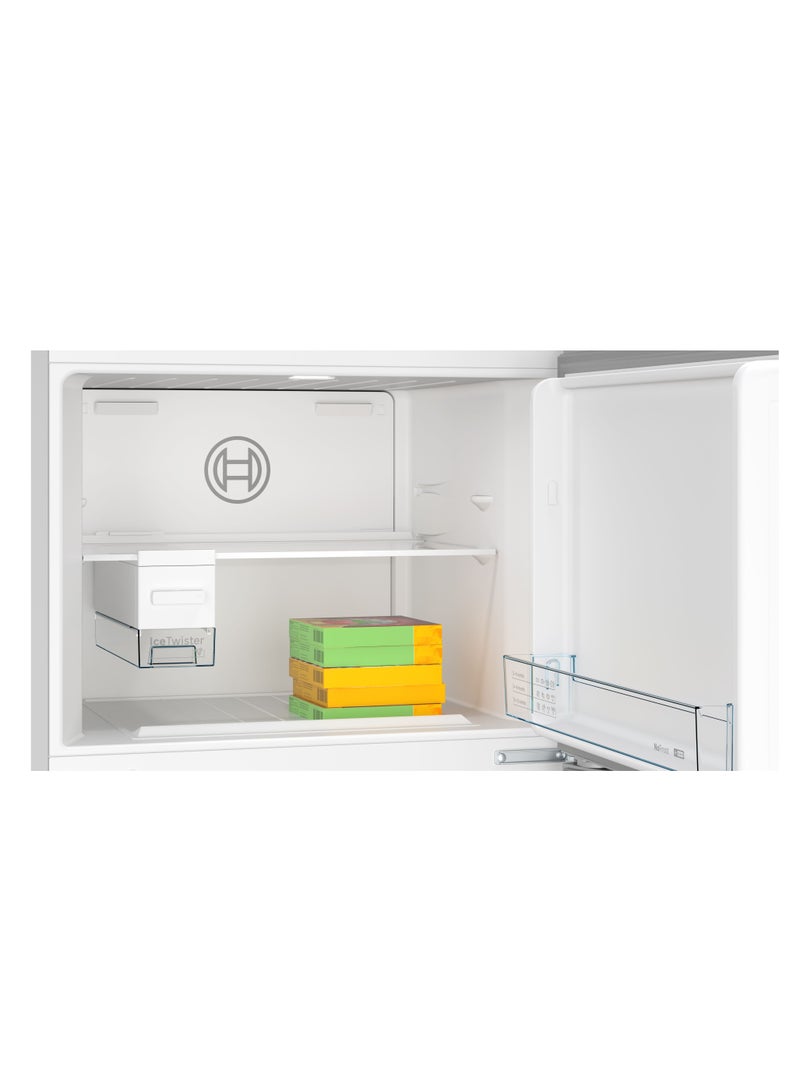 581 L Gross 542 L Net Capacity, Top-Freezer Refrigerator, NoFrost & VitaFresh, EasyAccess Shelf – KDN76XIE0M Brushed Steel 542 L 330 W KDN76XIE0M Silver