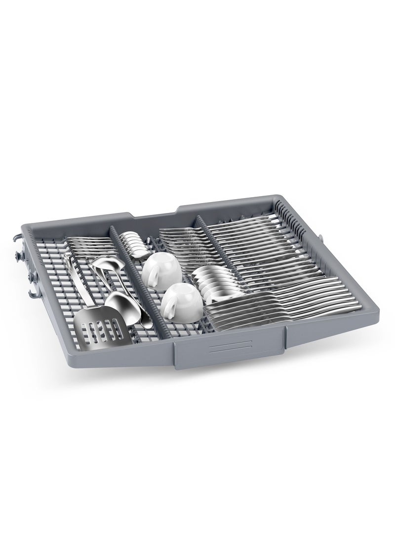 BOSCH 13 Place Settings, Freestanding Dishwasher, EcoSilence Drive & Home Connect – SMS4HMI25M Silver Inox 2.4 kW SMS4HMI25M silver  - Image 2