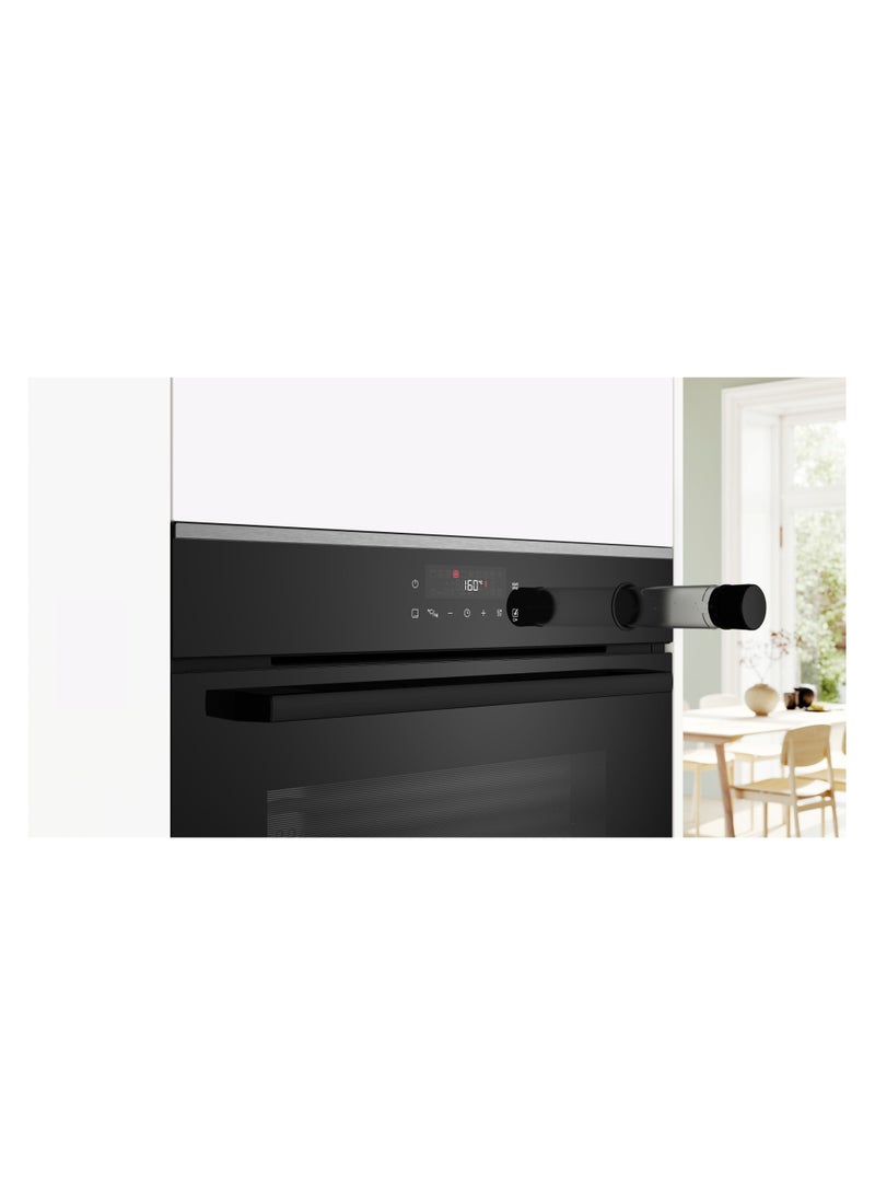 BOSCH 60x60 cm, Built-In Oven, Air Fry, Added Steam, Pyrolytic Cleaning – HRG272EB3 Black HRG272EB3M black - Image 3