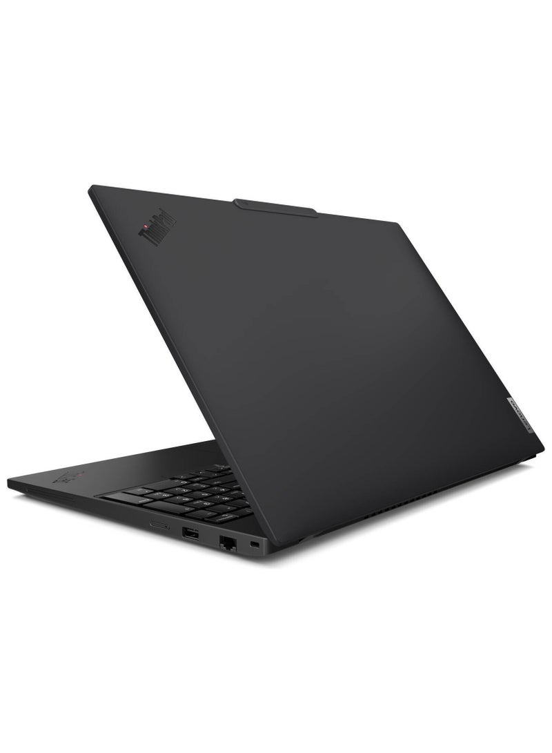 Lenovo Lenovo ThinkPad T16 Gen 3 Laptop, 16" WUXGA IPS Touch Display, Intel Core Ultra 7 155U Processor, 16GB RAM, 512GB SSD, Intel Graphics, English Backlit Keyboard, Windows 11 Pro, Black | 21MN00AHUS English Black  - Image 5