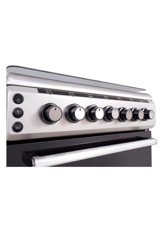 BLACK+DECKER 60 CM, Freestanding Gas Cooker, 4 Gas Burners, Button Ignition, Gas Grill & Gas Oven - BXOFG604.002PZOX Inox Finish BXOFG604.002PZOX Inox  - Image 4