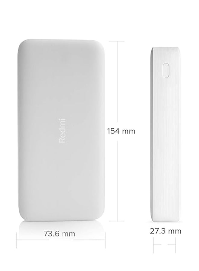 Xiaomi 20000 mAh Renewed - 20000mAh Power Bank WHITE  - Image 3