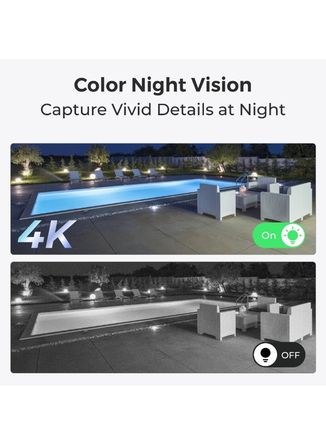 ريولينك كاميرا أرجوس تتبع 4K مزدوجة العدسة مع واي فاي تعمل بالطاقة الشمسية/البطارية مع تتبع تلقائي، 4K 8MP Ultra HD، بان، ميل و 6X زوم هجين، رؤية ليلية ملونة، 5/2.4 جيجاهرتز واي فاي مزدوج النطاق، مقاومة للعوامل الجوية IP65 - Image 5