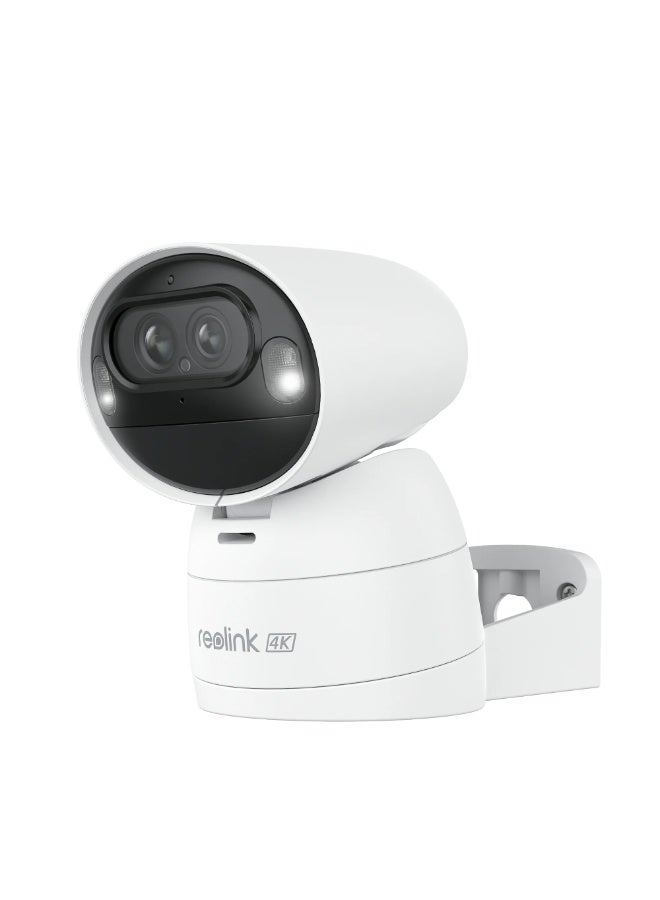 ريولينك كاميرا أرجوس تتبع 4K مزدوجة العدسة مع واي فاي تعمل بالطاقة الشمسية/البطارية مع تتبع تلقائي، 4K 8MP Ultra HD، بان، ميل و 6X زوم هجين، رؤية ليلية ملونة، 5/2.4 جيجاهرتز واي فاي مزدوج النطاق، مقاومة للعوامل الجوية IP65 - Image 1