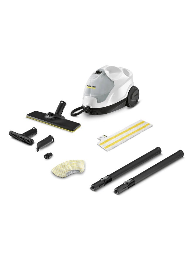 KARCHER SC 4 EasyFix Steam Cleaner, Continuous Cleaning, 2-Tank System, Chemical-Free, 3.5 Bar Pressure - Image 1