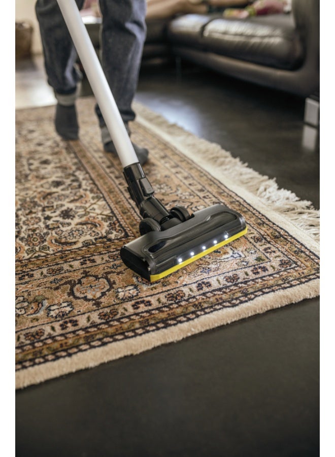 كارشر مكنسة كهربائية لاسلكية VC 6 من ourFamily، 50 دقيقة زمن تشغيل، طاقة من مرحلتين، فلتر HEPA، فوهة LED - Image 2