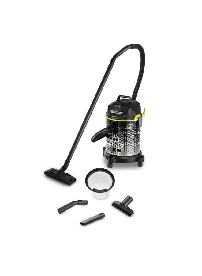KARCHER DVAC 2200 Dry Vacuum Cleaner, 22L Large Dust Container, Adjustable Suction, Blower Function 1900 W 17239720 - Image 1