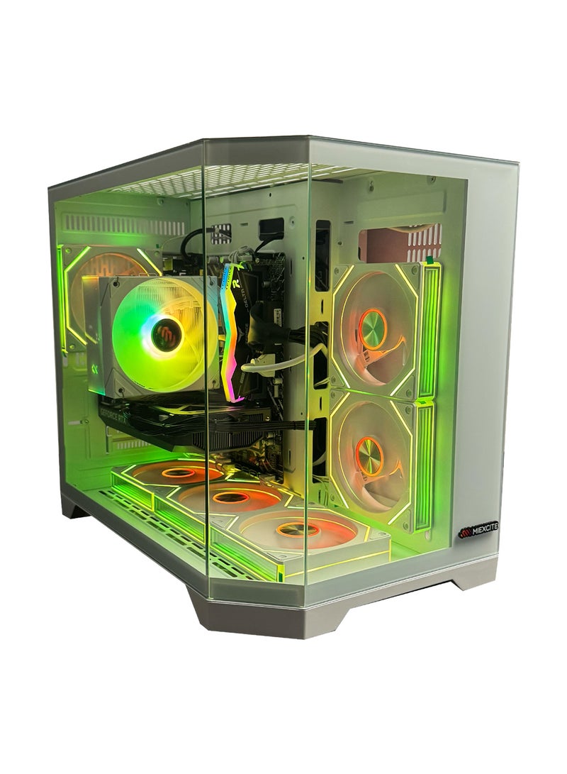 ام اي اكسايت حاسوب ألعاب بمعالج كور i7 14700F / 16 جيجابايت رام DDR5 / 1 تيرابايت SSD / بطاقة رسومات Nvidia GeForce RTX 3060 / ويندوز 11 برو - Image 1