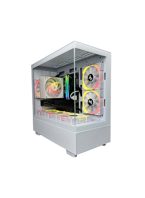 Gaming PC With Core i5 14400F Processor/16GB RAM DDR5/ 1TB SSD/ Nvidia GeForce RTX 5060 Ti Graphics/ White