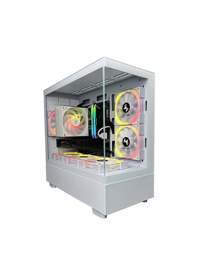 MI Excite Gaming PC With Core i5 14400F Processor/16GB RAM DDR5/ 1TB SSD/ Nvidia GeForce RTX 5060 Ti Graphics/ White  - Image 1