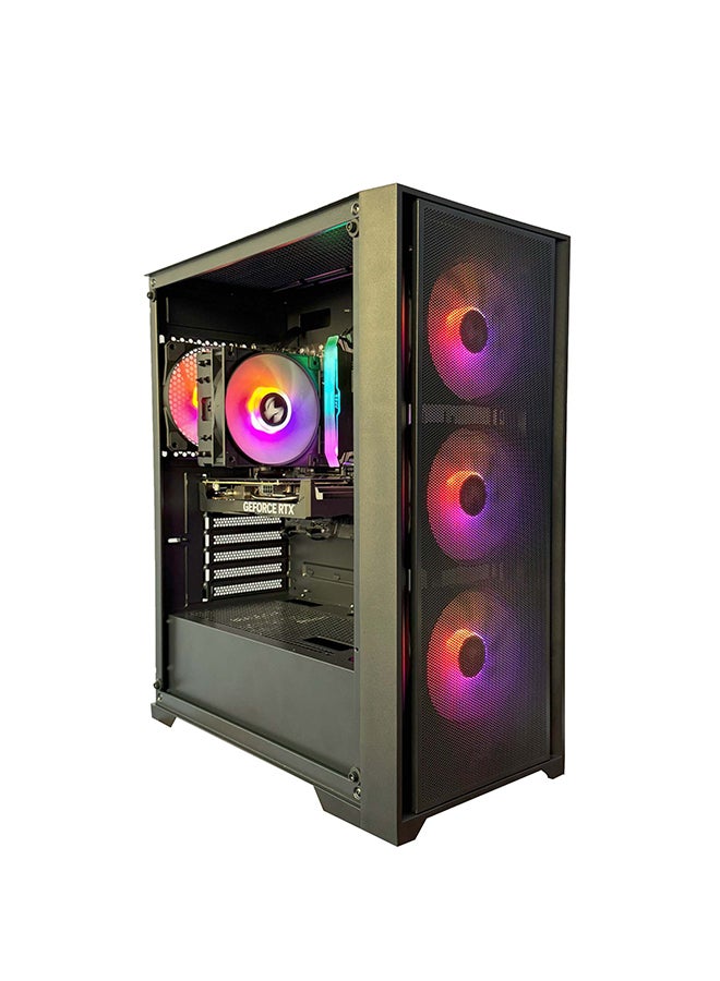 MI Excite Gaming PC With Core i5 12400F Processor/16GB RAM DDR5/ 1TB SSD/ Nvidia GeForce RTX 5060 Ti Graphics/ Windows 11 Pro/ Black - Image 1