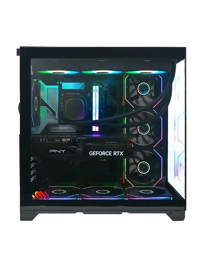 ام اي اكسايت بي سي العاب بمعالج Core i7 14700F/ذاكرة وصول عشوائي (RAM) سعة 32 جيجابايت DDR5/محرك أقراص صلبة SSD سعة 1 تيرابايت/بطاقة رسومات Nvidia GeForce RTX 5070/نظام التشغيل ويندوز 11 برو/ - Image 2