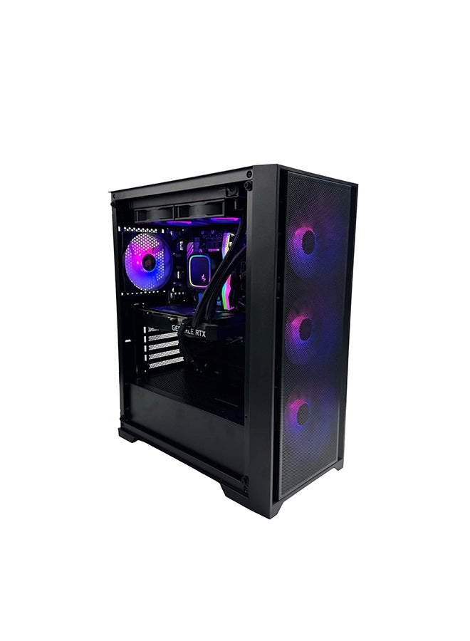 MI Excite Gaming PC With Core i7 14700F Processor/32GB RAM DDR5/ 1TB SSD// Nvidia GeForce RTX 5060 Ti Graphics/ 32GB RAM DDR5/ 1TB SSD Black  - Image 1