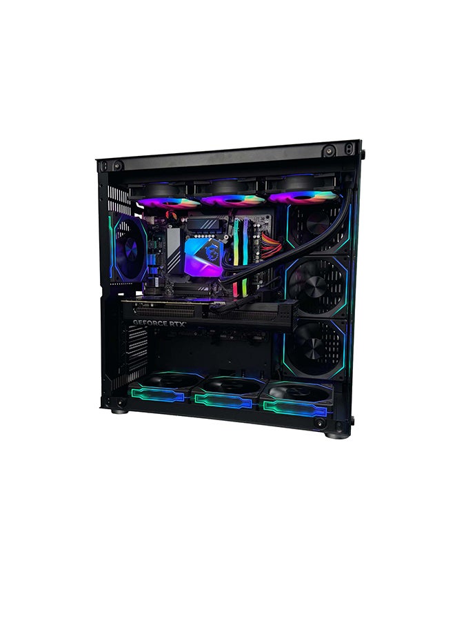 MI Excite Gaming PC With  Core i7 14700K Processor/32GB RAM DDR5/ 1TB SSD/Nvidia GeForce RTX 5070 Ti Graphics/ Black  - Image 2
