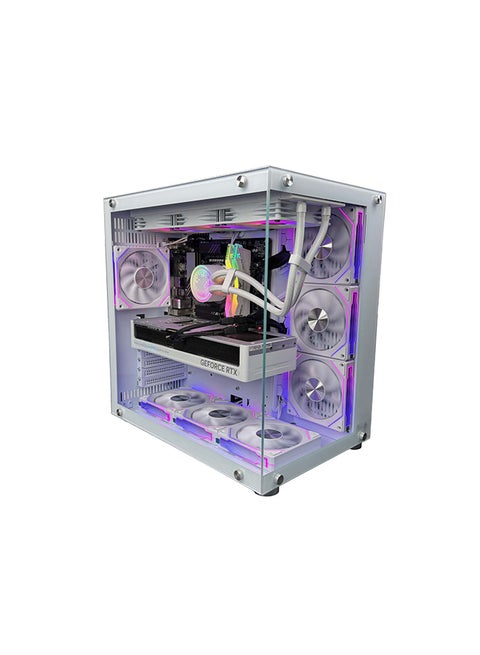 Gaming PC With  Core i5 14400F Processor/32GB RAM DDR5/1TB SSD/Nvidia GeForce RTX 5070 Graphics/ Windows 11 Pro/ White