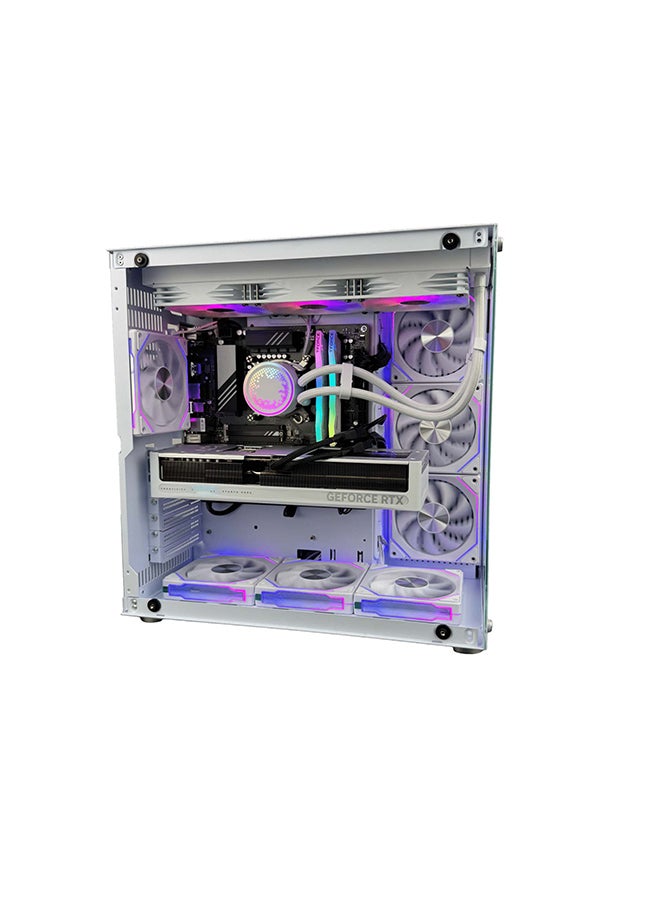 Gaming PC With  Core i5 14400F Processor/32GB RAM DDR5/1TB SSD/Nvidia GeForce RTX 5070 Graphics/ Windows 11 Pro/ White