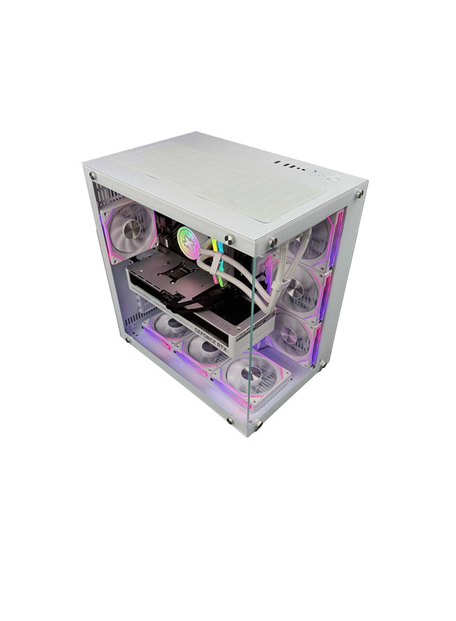 Gaming PC With  Core i5 14400F Processor/32GB RAM DDR5/1TB SSD/Nvidia GeForce RTX 5070 Graphics/ Windows 11 Pro/ White
