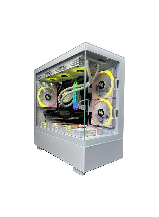 MI Excite Gaming PC With  Core i7 14700F Processor/32GB RAM DDR5/ 1TB SSD/Nvidia GeForce RTX 5060 Graphics/ Windows 11 Pro/ White  - Image 1