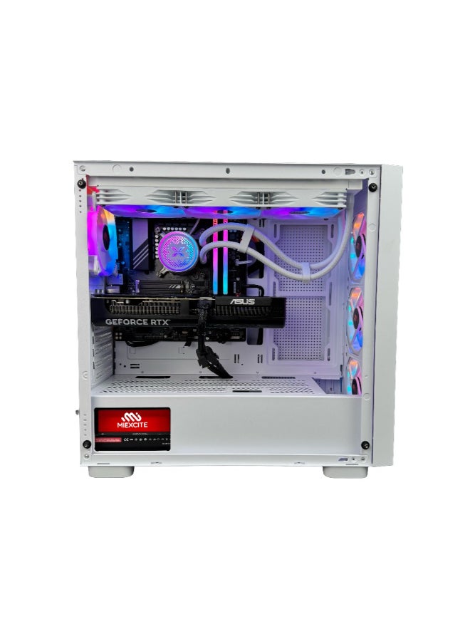 ام اي اكسايت بي سي العاب بمعالج Core i7 14700K/ذاكرة وصول عشوائي (RAM) سعة 32 جيجابايت DDR5/قرص SSD سعة 1 تيرابايت/بطاقة رسومات Nvidia GeForce RTX 5070/نظام التشغيل ويندوز 11 برو/ - Image 2