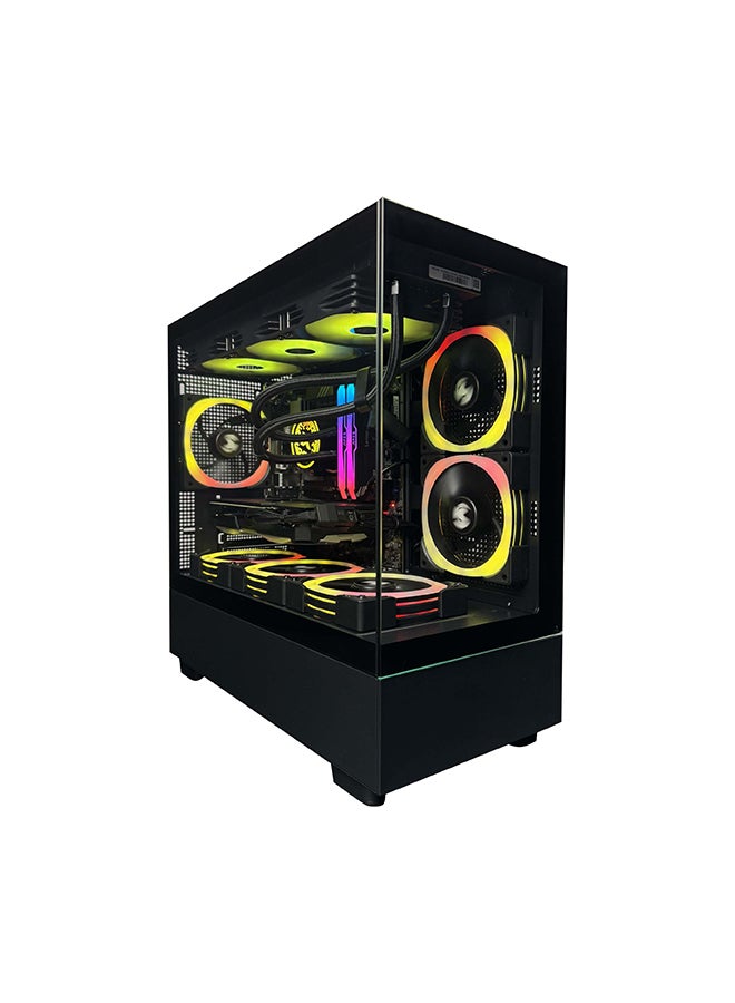 MI Excite Gaming PC With Ultra 5 225F Processor/32GB RAM DDR5/ 1TB SSD// Nvidia GeForce RTX 5060 Ti Graphics/ Windows 11 Pro/ Black  - Image 1