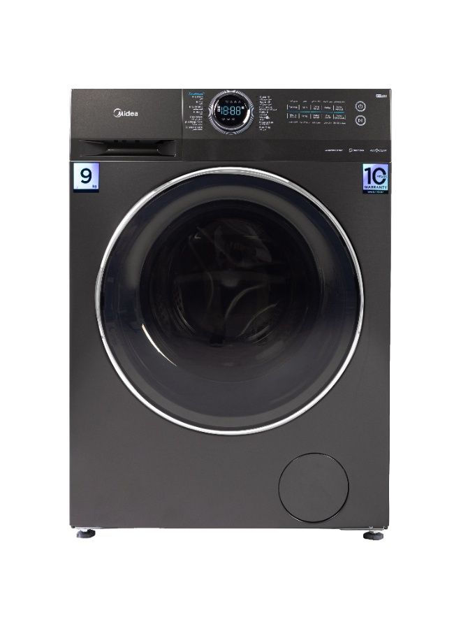 مديا Washing Machine 9kg 1400 RPM - MF200W90B/TTC Titanium Gray - Image 1