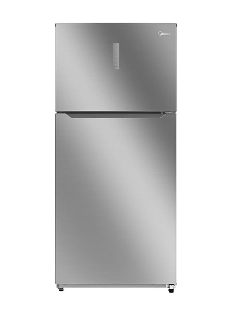 Midea 866L Gross & 651L Net Double Door Refrigerator, Multi-Air Flow Technology, Equipped With Smart Sensor, Electronic Control, Inverter Quattro, Active-C Fresh, Smart Cooling MDRT866FGE46AE Silver - Image 1