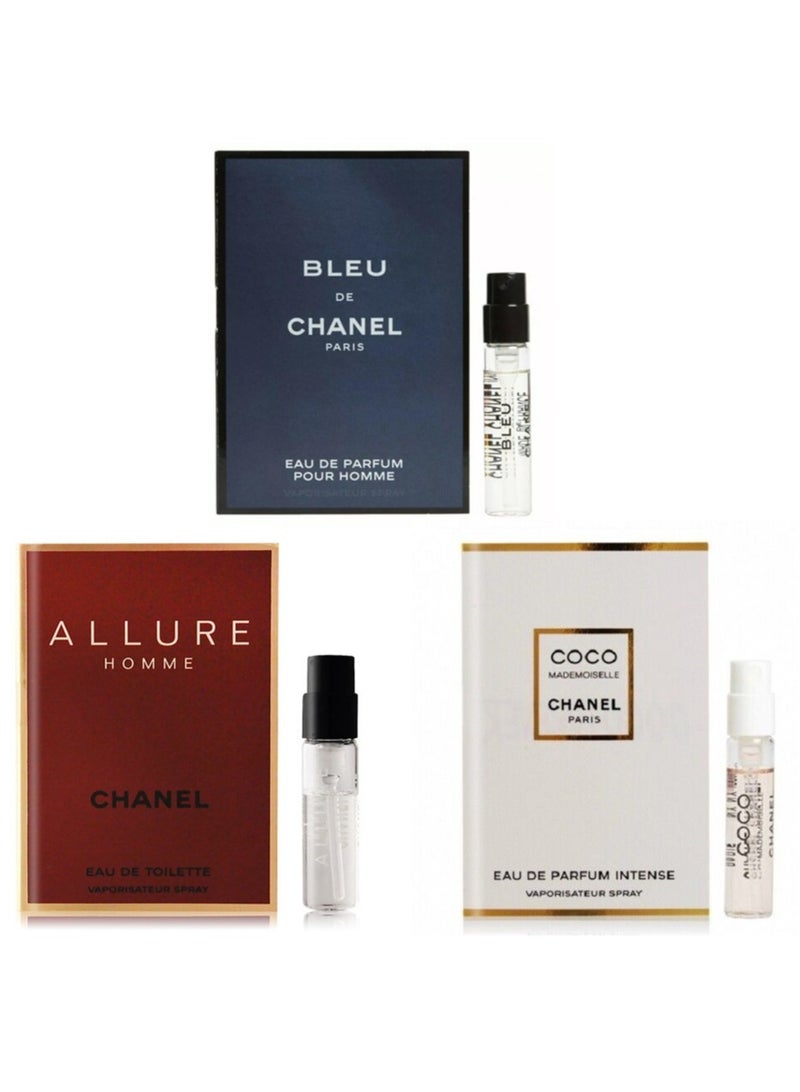 CHANEL Chanel 3-Piece Perfume Set 1.5ml