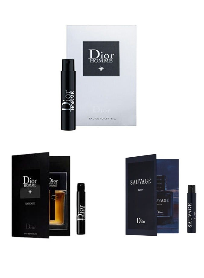 ديور Dior Perfume Set Of 3 Pieces 1ml