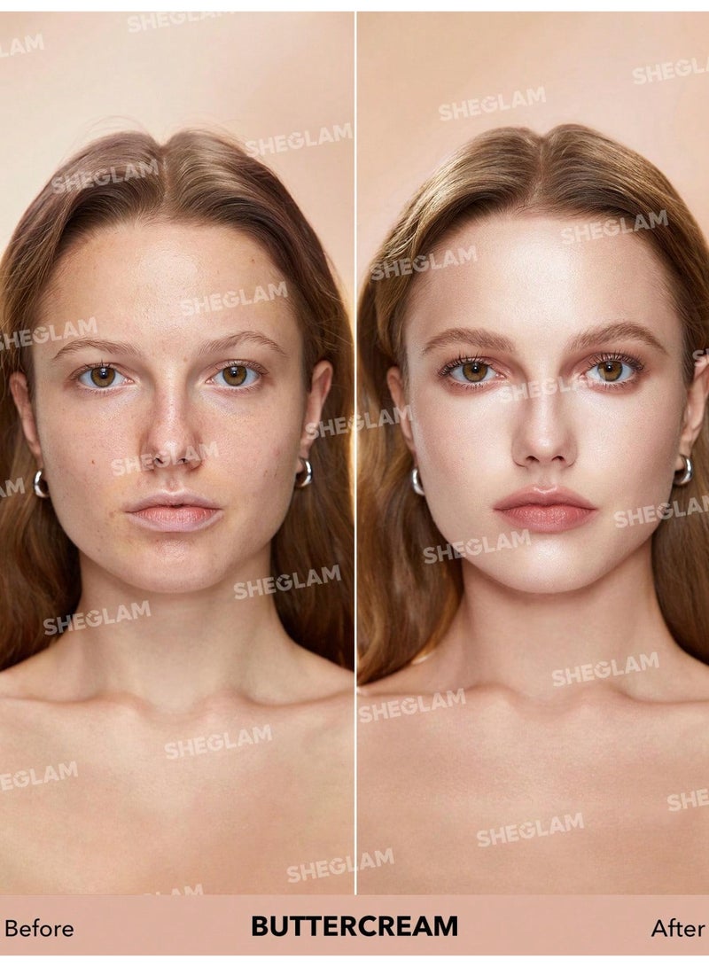 SHEGLAM Skinfinite Hydrating Foundation Butter Cream 30ml Butter Cream - Image 2