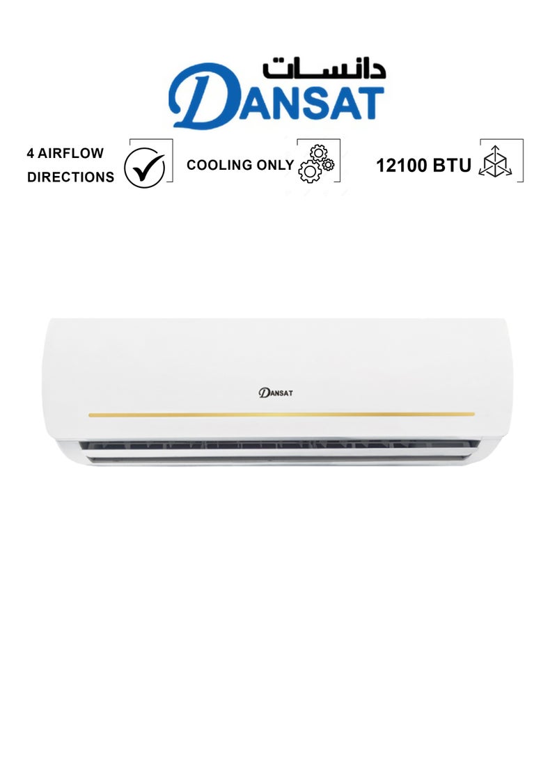Dansat Split Air Conditioner 12 Cool - 12100 BTU - Cooling Only DSA12MC White - Image 1
