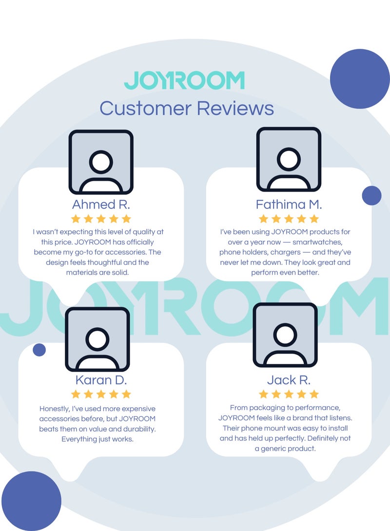 جوي روم كابل شحن سريع 3 في 1 بطول 1.2م - نايلون مضفر USB إلى لايتنينغ، Type-C و Micro USB | كابل شحن متعدد الاستخدامات مع شريحة IC آمنة، سرعة عالية، بناء متين - شحن آمن - Image 5