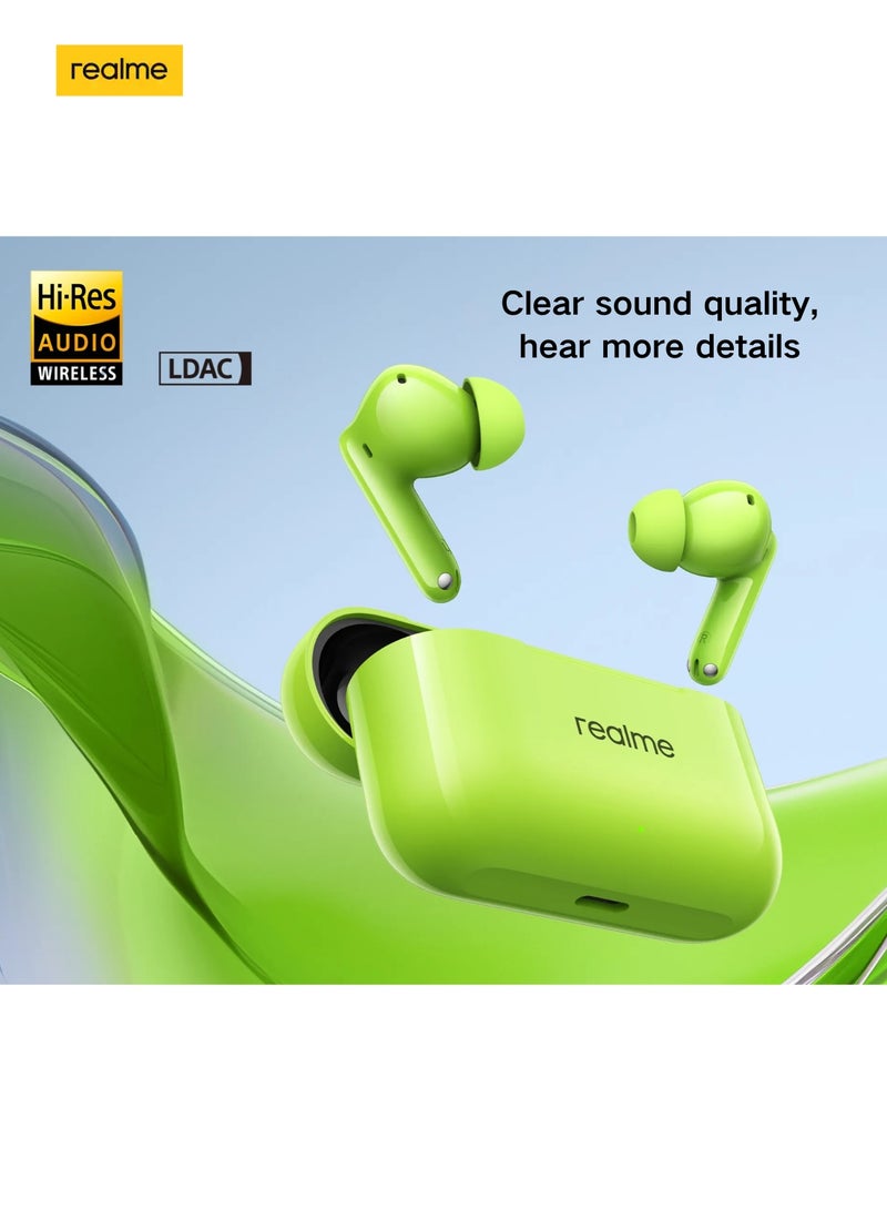 Buds T200 Premium ANC Earbuds. Hi-Res Audio, Dual Connect, IP55, 3D Audio, 30H Battery. Your Sound, Uninterrupted. Snowy White image 8