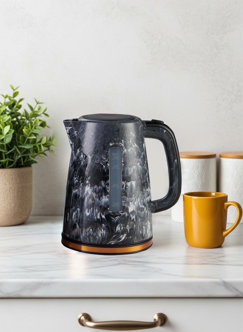 KOOLEN Electric Kettle 1.7 L 2200 W 800102037 Black Marble - Image 3