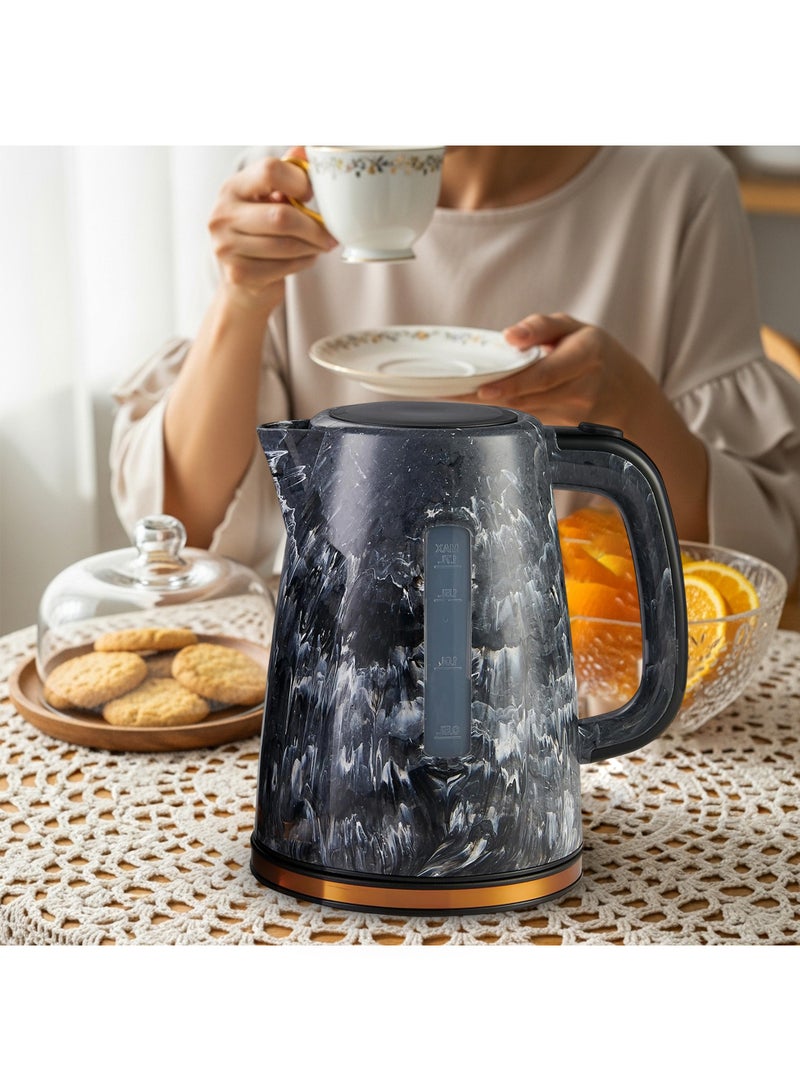 KOOLEN Electric Kettle 1.7 L 2200 W 800102037 Black Marble - Image 4