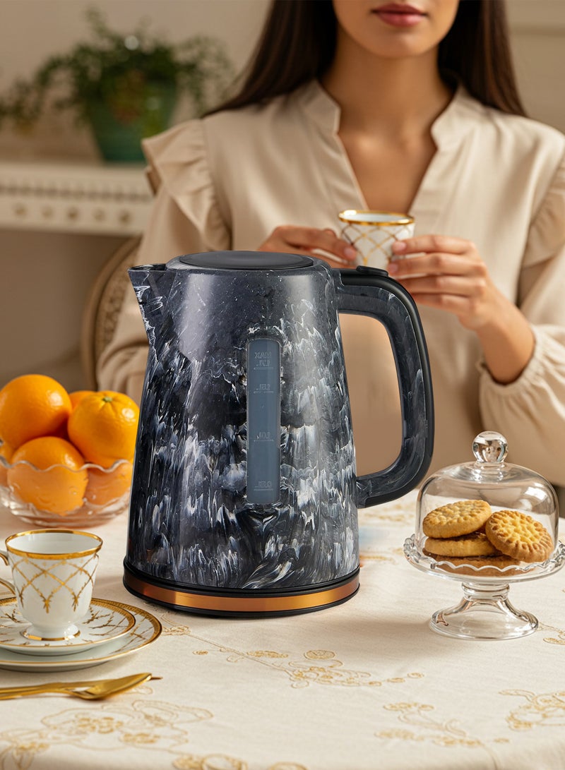 KOOLEN Electric Kettle 1.7 L 2200 W 800102037 Black Marble - Image 5
