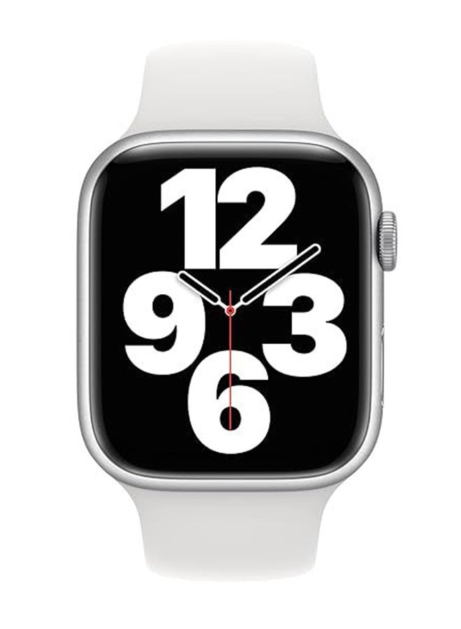 Apple Certified Pre Owned - Watch 45mm White Sport Band White - Image 3